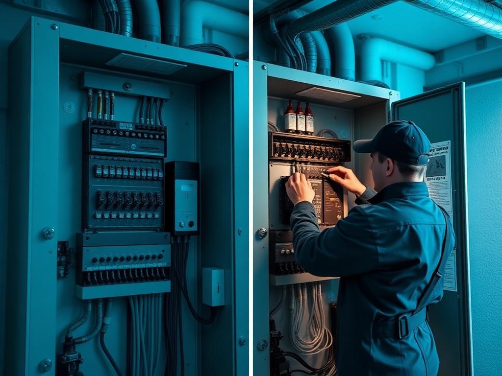 Manutenção elétrica recorrente para empresa e indústria